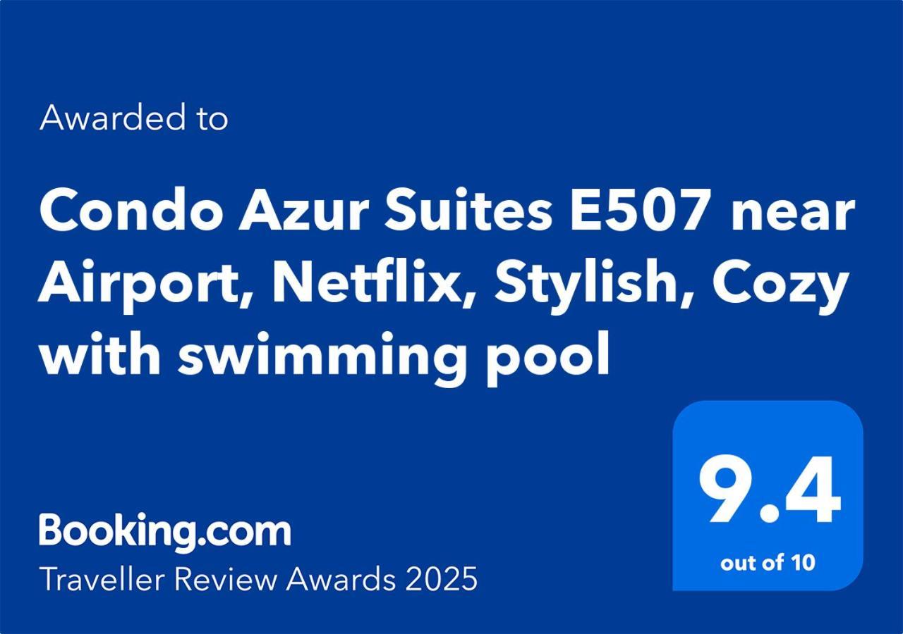 Condo Azur Suites A125 Amani Resorts Residences , 5 Minutes Airport, Netflix, Stylish, Cozy With Luxurious Swimming Pool Lapu-Lapu City Buitenkant foto